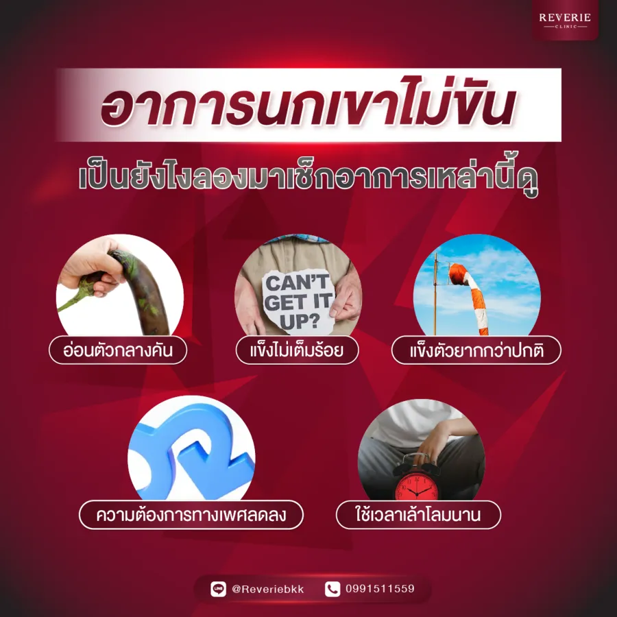 อาการนกเขาไม่ขัน