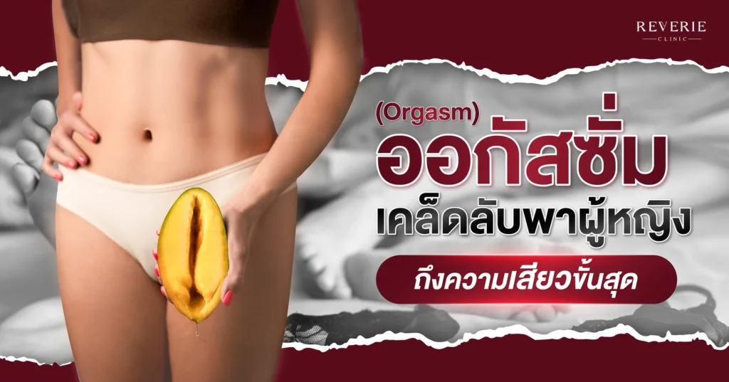 (Orgasm) ออกัสซั่ม เคล็ดลับพาผู้หญิงถึงความเสียวขั้นสุด