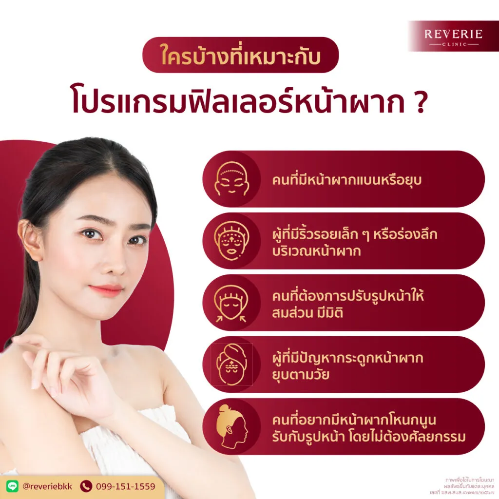 ฟิลเลอร์หน้าผาก เหมาะกับใครบ้าง?