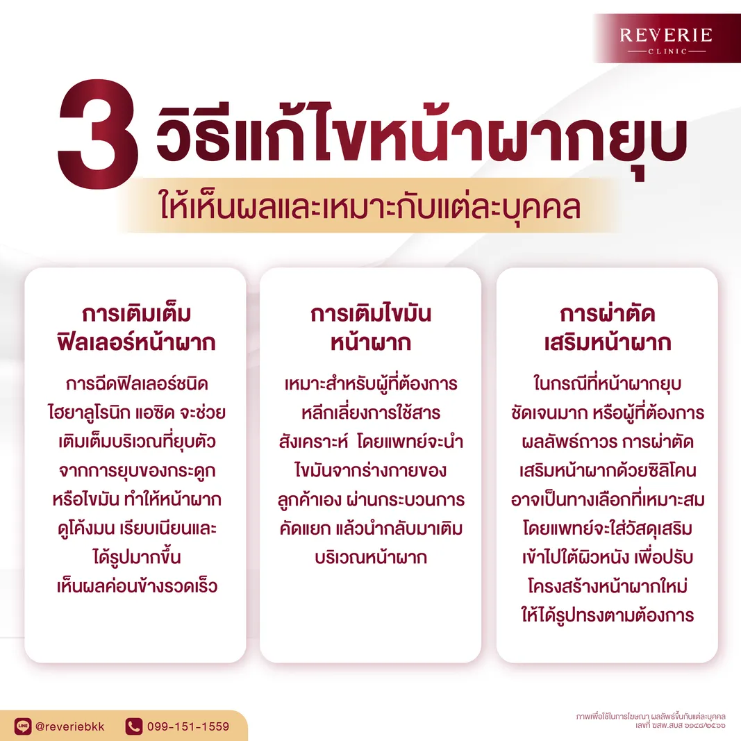 3 วิธีแก้ไขหน้าผากยุบ ให้เห็นผลและเหมาะกับแต่ละบุคคล
