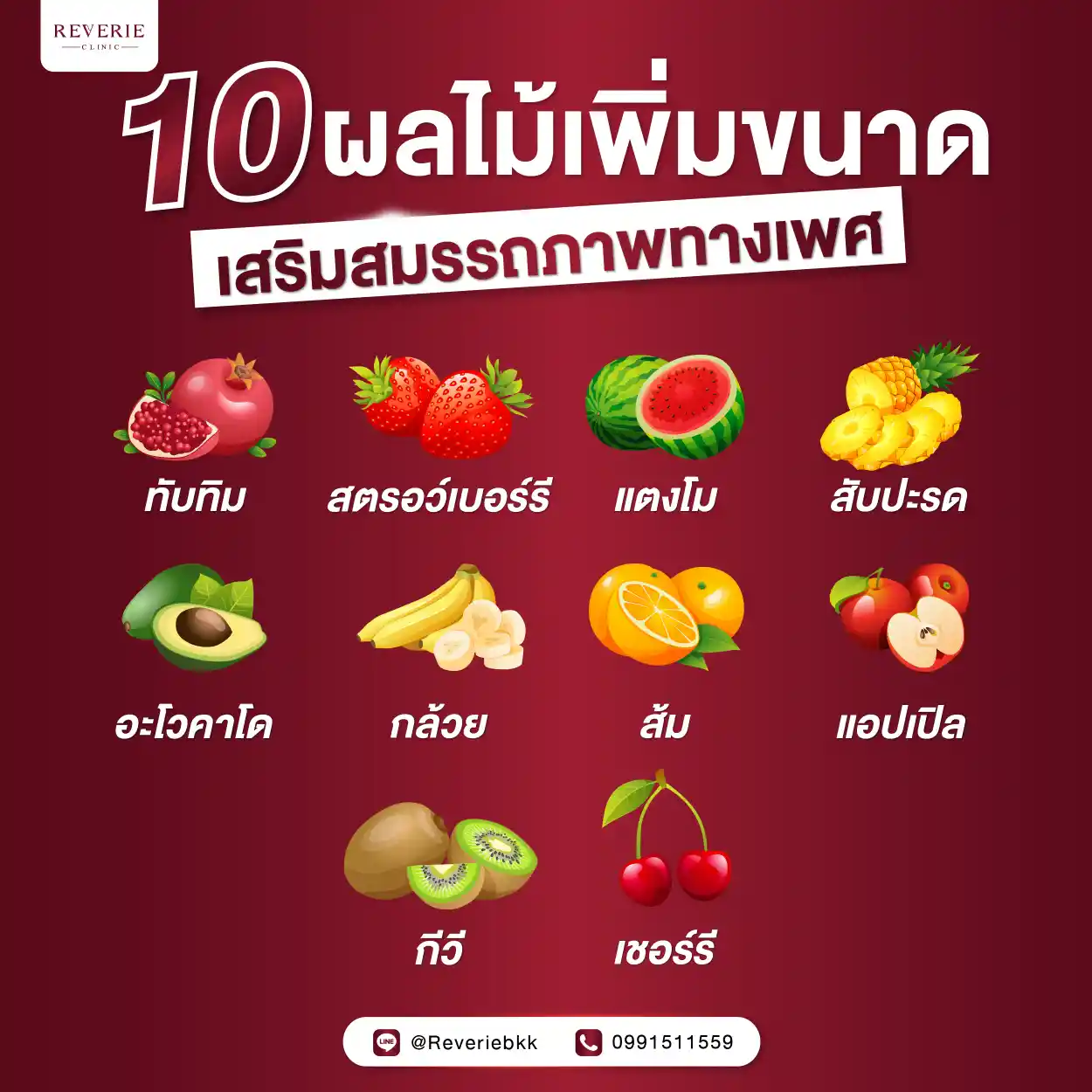 ผลไม้เพิ่มขนาดน้องชาย